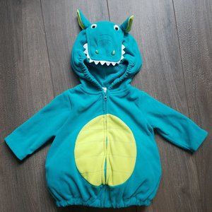 Baby dragon costume hoodie 3-6M